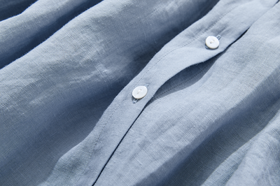 亞麻襯衫 亞麻長袖 220606 可搭配多種服裝