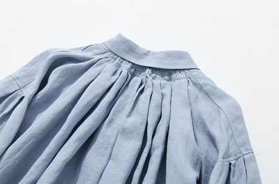 亞麻襯衫 亞麻長袖 220606 可搭配多種服裝