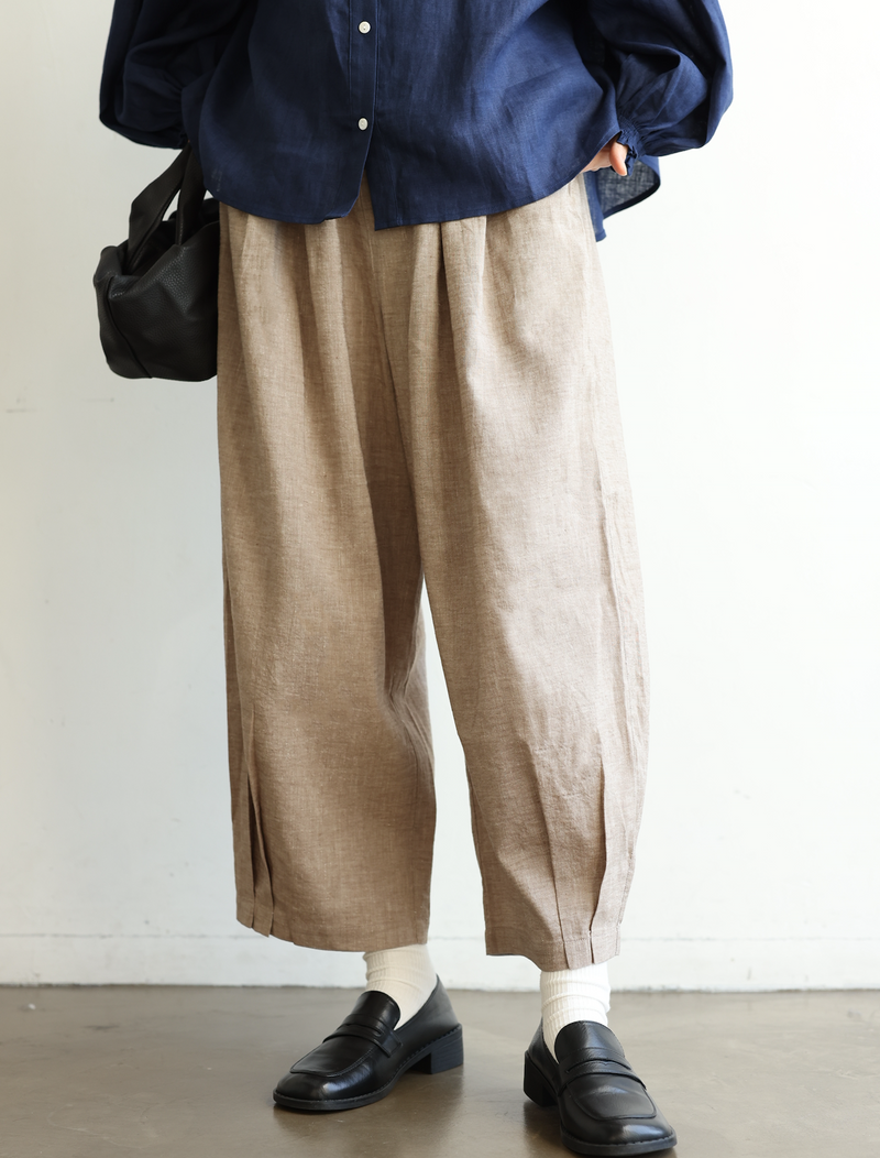 限時10折★輕鬆時尚長褲，讓你的雙腿輕盈靈動 棉麻 240506