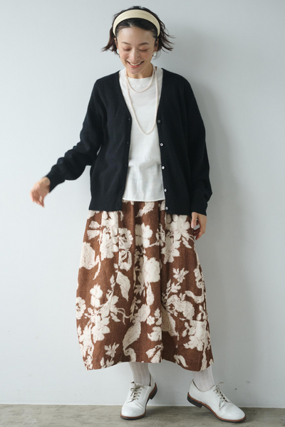 可長期穿著的羊絨開襟衫 V領開襟衫 100%羊絨 241101 