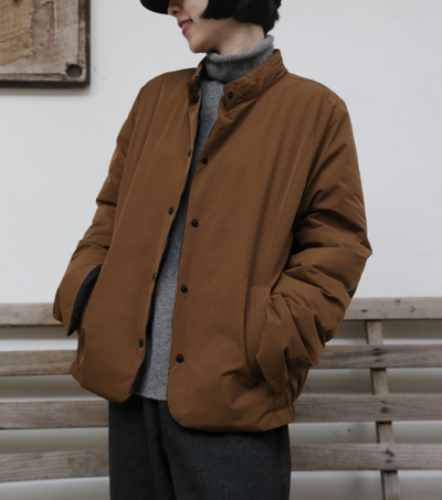 Lightweight and warm reversible down jacket/coat 251107