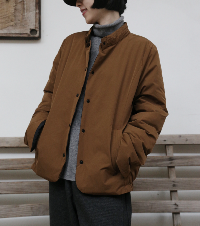 Lightweight and warm reversible down jacket/coat 251107