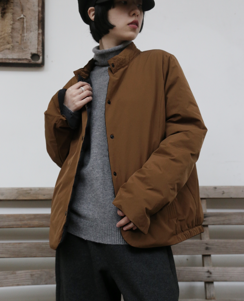 Lightweight and warm reversible down jacket/coat 251107