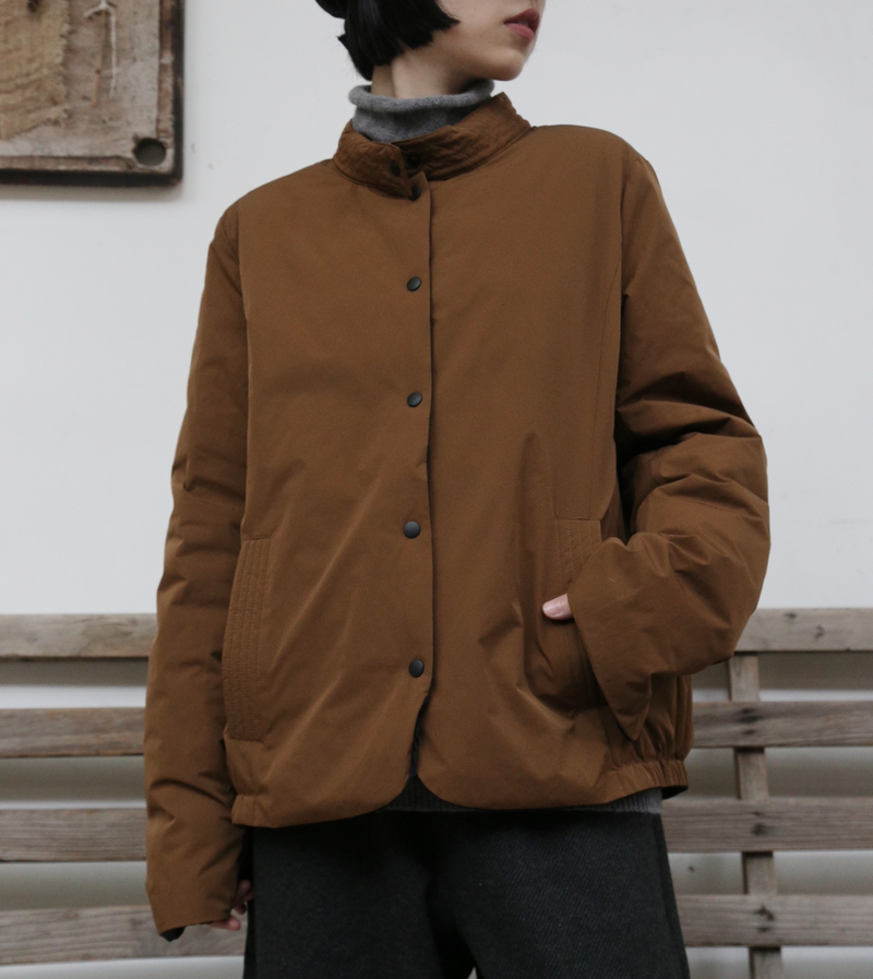 Lightweight and warm reversible down jacket/coat 251107