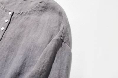 100% 亞麻無色開襟衫，可輕鬆融入您的日常服裝 230506
