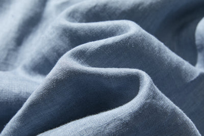 A simple yet stylish 100% linen long-sleeved blouse (230516-1) 