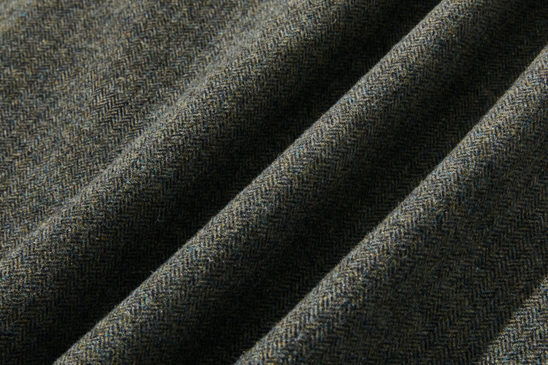 ★New Color★ Popular Vintage-Style Herringbone Fabric Wool Blend Dress, Loose Fit, Lined, 221002-6 