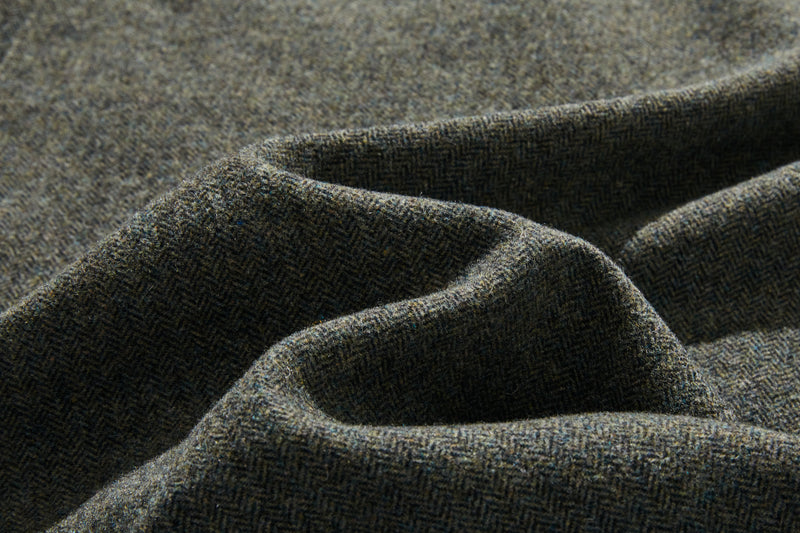 ★New Color★ Popular Vintage-Style Herringbone Fabric Wool Blend Dress, Loose Fit, Lined, 221002-6 