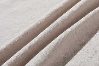 夏の定番に！涼やか着回しニット　リネン コットン半袖トップス　250704