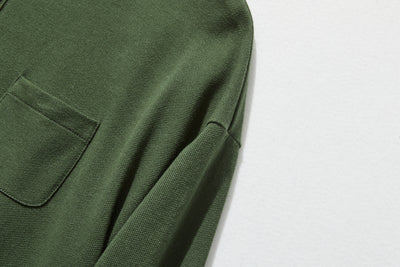 春と夏にぴったり！ ラフで動きやすいポロカラーワンピース　コットン100％　　250303