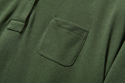 春と夏にぴったり！ ラフで動きやすいポロカラーワンピース　コットン100％　　250303