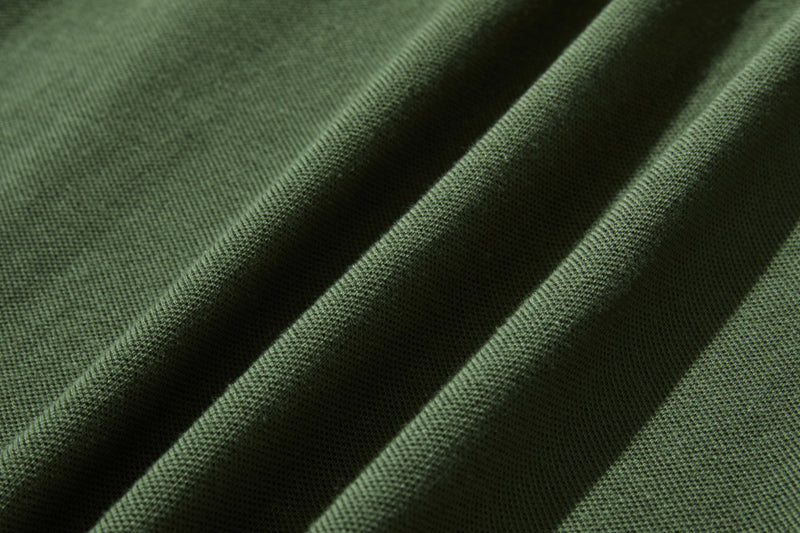 春と夏にぴったり！ ラフで動きやすいポロカラーワンピース　コットン100％　　250303