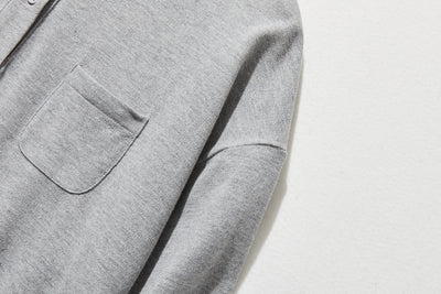 春と夏にぴったり！ ラフで動きやすいポロカラーワンピース　コットン100％　　250303