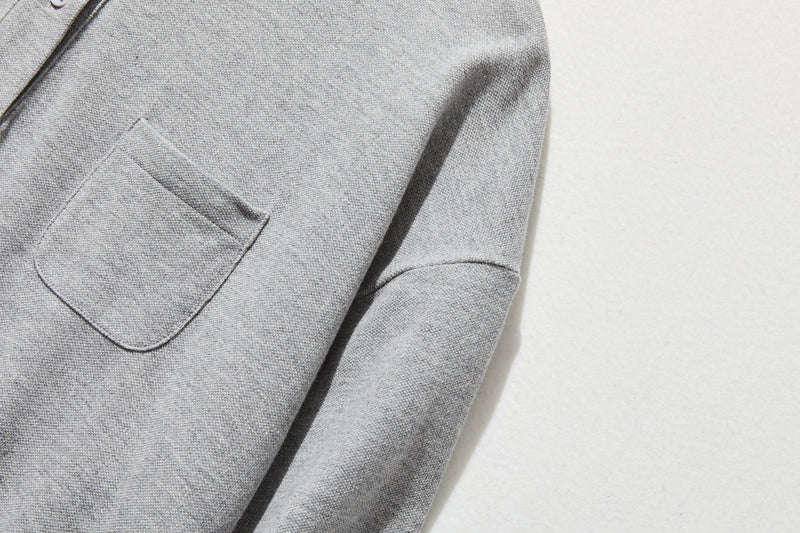 春と夏にぴったり！ ラフで動きやすいポロカラーワンピース　コットン100％　　250303