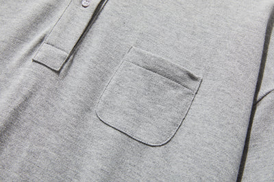 春と夏にぴったり！ ラフで動きやすいポロカラーワンピース　コットン100％　　250303