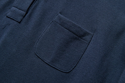 春と夏にぴったり！ ラフで動きやすいポロカラーワンピース　コットン100％　　250303