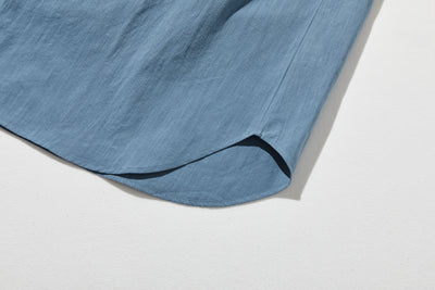 ふんわりした女性らしいシルエットが魅力。秋冬の抜け感ロングワンピース　コットンリネン ワンピース　250912-1