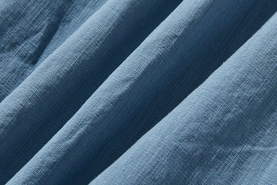 ふんわりした女性らしいシルエットが魅力。秋冬の抜け感ロングワンピース　コットンリネン ワンピース　250912-1