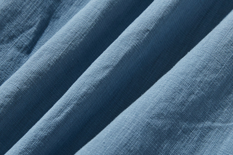 ふんわりした女性らしいシルエットが魅力。秋冬の抜け感ロングワンピース　コットンリネン ワンピース　250912-1