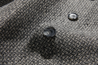 お洒落可愛いを格上げするツイードアウター　ジャケット　ウール混　裏地付き　231207-1