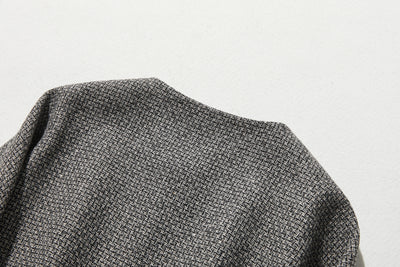 お洒落可愛いを格上げするツイードアウター　ジャケット　ウール混　裏地付き　231207-1