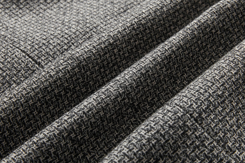 お洒落可愛いを格上げするツイードアウター　ジャケット　ウール混　裏地付き　231207-1