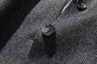 これからの季節の主役アウター　ウール混ヘリンボーン織生地　ブルゾン　コート 　231013