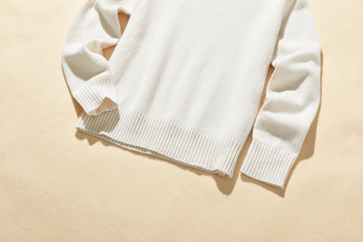 毎日だって着たくなる メリノウールを100％使用セーター　プルオーバー　　231102