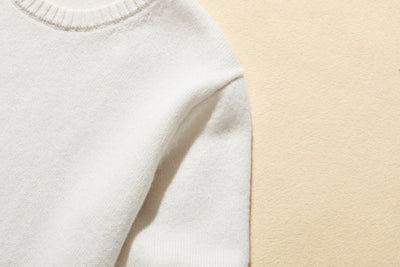 毎日だって着たくなる メリノウールを100％使用セーター　プルオーバー　　231102