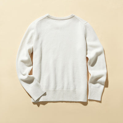 毎日だって着たくなる メリノウールを100％使用セーター　プルオーバー　　231102