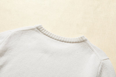 毎日だって着たくなる メリノウールを100％使用セーター　プルオーバー　　231102