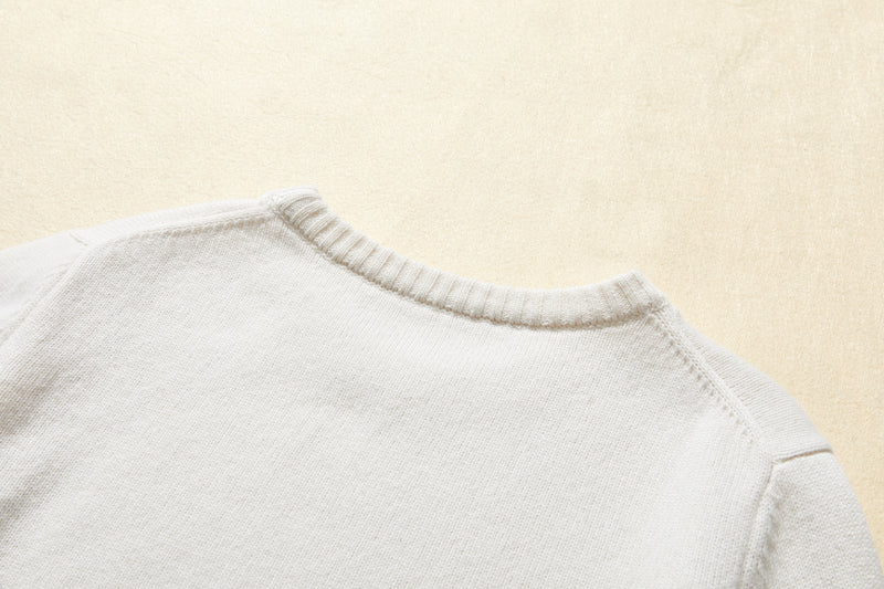 毎日だって着たくなる メリノウールを100％使用セーター　プルオーバー　　231102