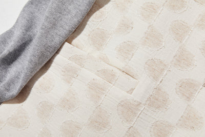 Versatile vest for all seasons: Cotton linen vest with lining (250909-1)