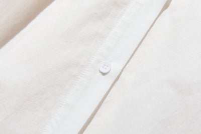 【繊細なスクラップ刺繡が華やか】オールシーズン愛用できる綿素材レースブラウス　前後２way 　250911