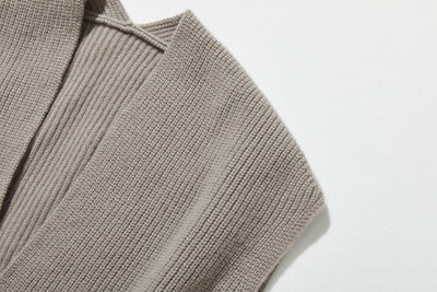 Enjoy warmth and style at home or outside with this 100% knit vest (251103-1)