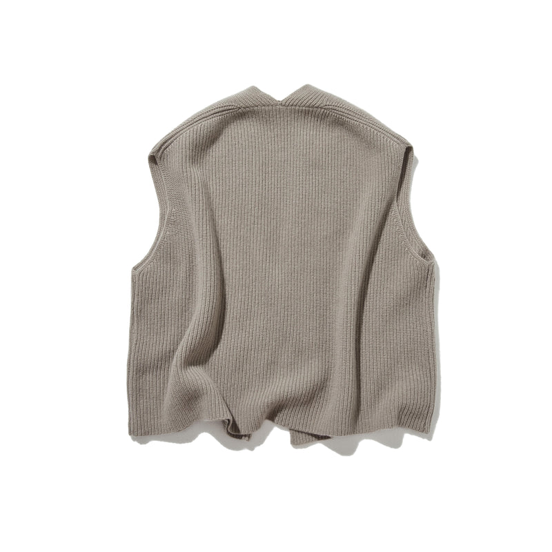 Enjoy warmth and style at home or outside with this 100% knit vest (251103-1)