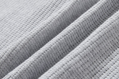 季節の移り変わりに寄り添う　コットン100％カーディガン　ニット　ライトグレー250917-1