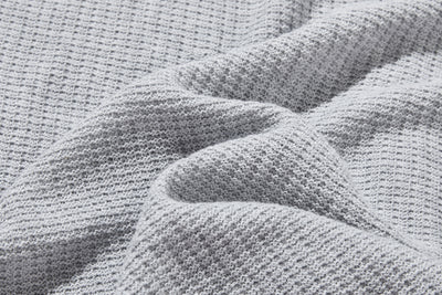 季節の移り変わりに寄り添う　コットン100％カーディガン　ニット　ライトグレー250917-1