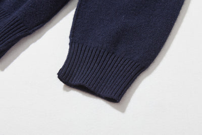 Warm and cozy. Shetland wool oversized sweater, V-neck sweater 251105