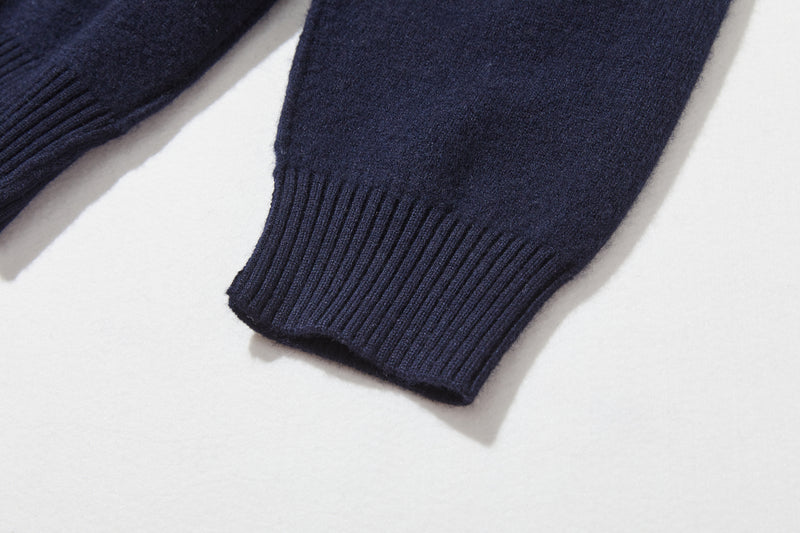 Warm and cozy. Shetland wool oversized sweater, V-neck sweater 251105