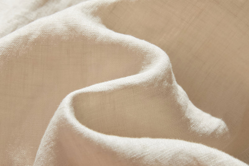 他にないデザイン♪バンドカラリネンシャツ　リネン100％　長袖　　230923