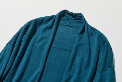 「立体裁断で着やせ！」コットンリネン UV冷房対策 ロングカーディガン 　250601