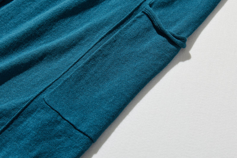 「立体裁断で着やせ！」コットンリネン UV冷房対策 ロングカーディガン 　250601