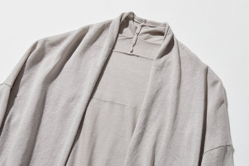 「立体裁断で着やせ！」コットンリネン UV冷房対策 ロングカーディガン 　250601