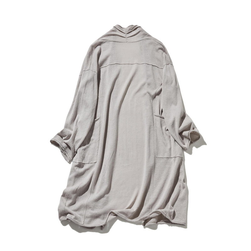 「立体裁断で着やせ！」コットンリネン UV冷房対策 ロングカーディガン 　250601