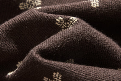 A stylish short outerwear made of cotton tweed fabric (230918-1)