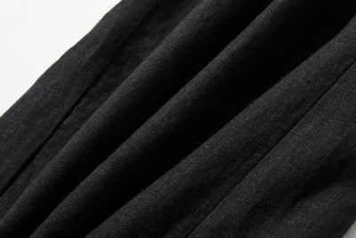 【2025新色】ウエストが楽な着やせワイドパンツ　リネンロングパンツ　秋冬にも　200907