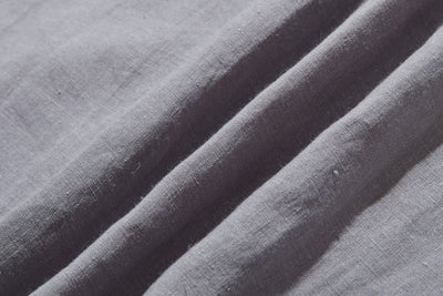 上品なアクセントが映える、フレンチリネンのAラインワンピース　リネンワンピース 250916