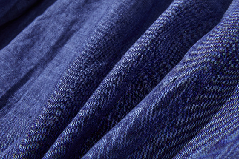 大人の上品で可愛らしい雰囲気をまとうリネン ブラウス　リネン100％　シャツブラウス 250914