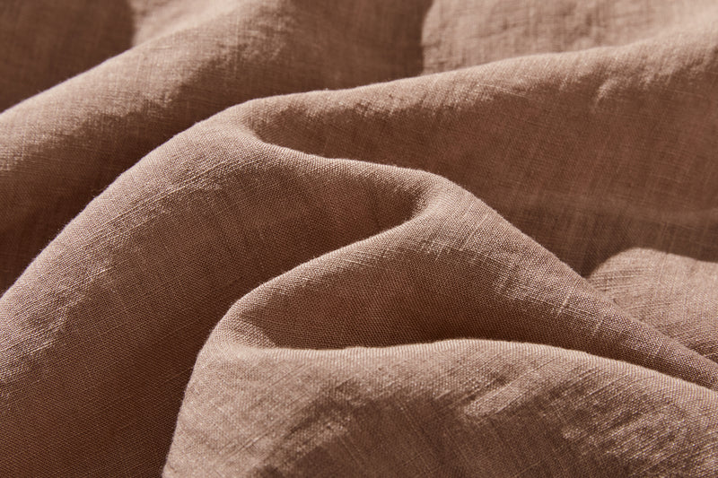 きれい目にもカジュアルにも着こなせる　7分袖ブラウス　リネン100％　　240511